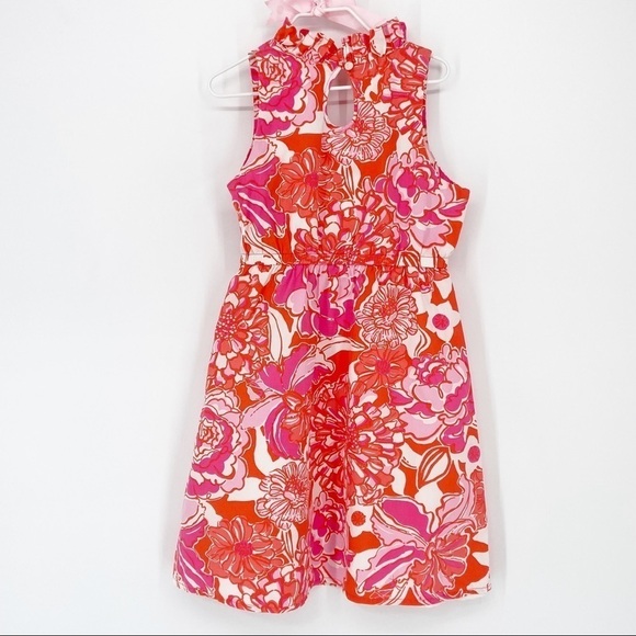 Lilly Pulitzer Floral Dress Size 8 Sleeveless - Picture 2 of 9